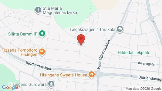 Apartments for rent i Lundby - kort over placeringen