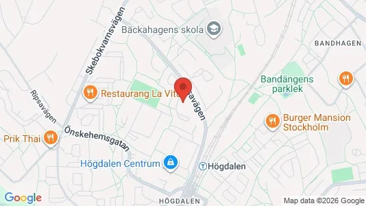 Apartments for rent i Stockholm South - kort over placeringen