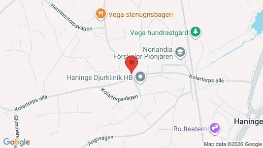 Apartments for rent i Haninge - kort over placeringen