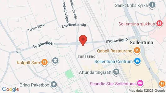Apartments for rent i Sollentuna - kort over placeringen