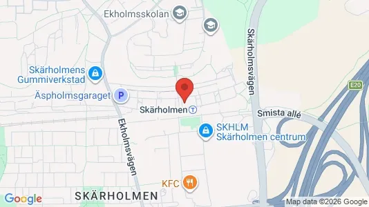 Apartments for rent i Stockholm South - kort over placeringen