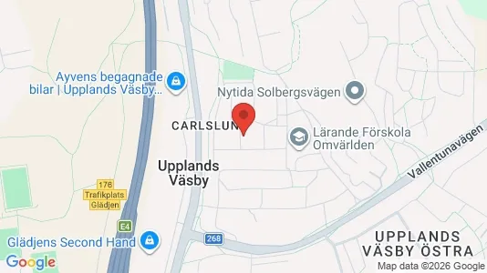Apartments for rent i Upplands Väsby - kort over placeringen