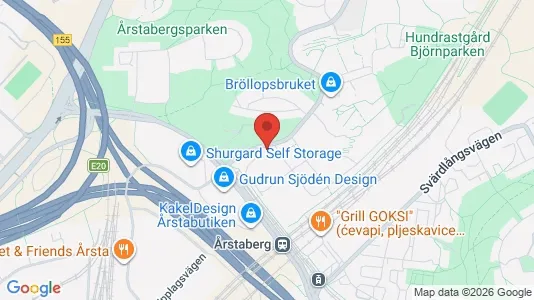 Apartments for rent i Södermalm - kort over placeringen