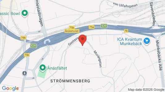 Apartments for rent i Örgryte-Härlanda - kort over placeringen