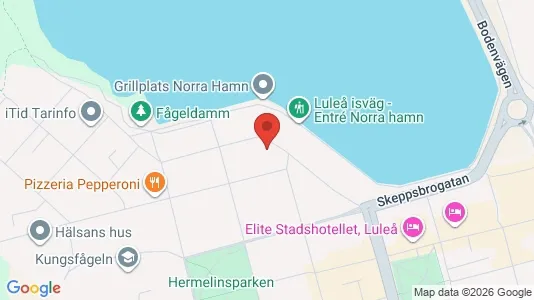 Apartments for rent i Luleå - kort over placeringen