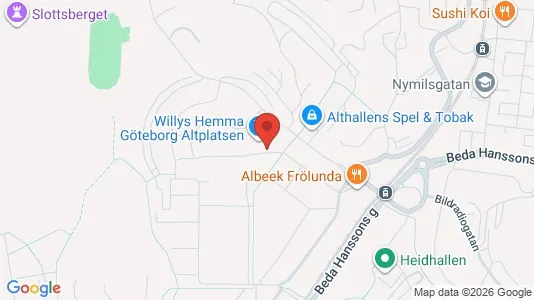 Apartments for rent i Askim-Frölunda-Högsbo - kort over placeringen