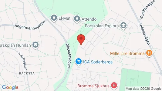 Apartments for rent i Stockholm West - kort over placeringen