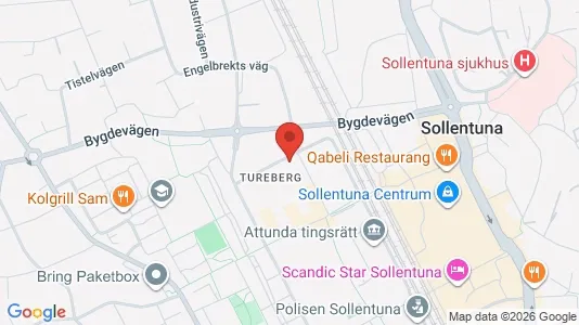 Apartments for rent i Sollentuna - kort over placeringen