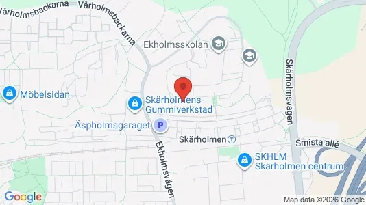 Apartments for rent i Stockholm South - kort over placeringen