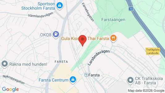 Apartments for rent i Stockholm South - kort over placeringen