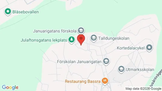 Apartments for rent i Gothenburg East - kort over placeringen