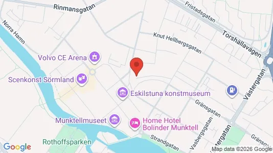 Apartments for rent i Eskilstuna - kort over placeringen