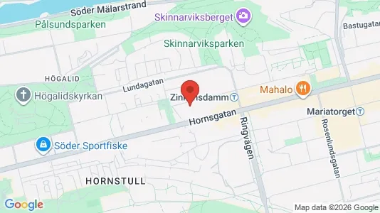 Apartments for rent i Södermalm - kort over placeringen