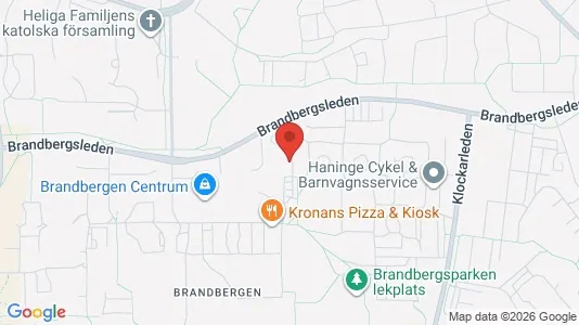 Apartments for rent i Haninge - kort over placeringen