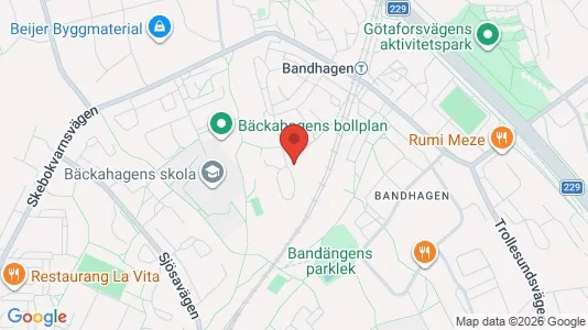 Apartments for rent i Stockholm South - kort over placeringen