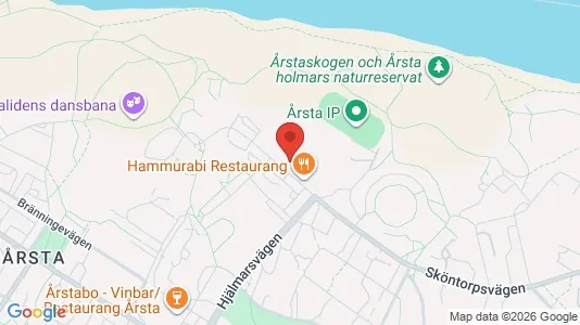 Apartments for rent i Hammarbyhamnen - kort over placeringen