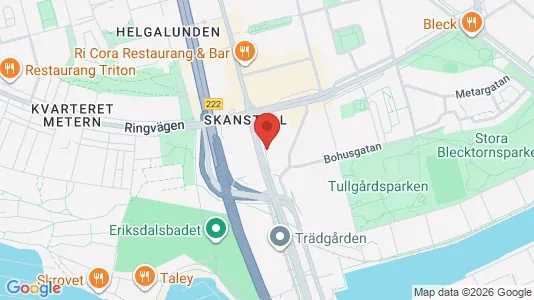Apartments for rent i Södermalm - kort over placeringen