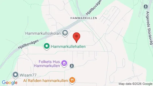 Apartments for rent i Angered - kort over placeringen