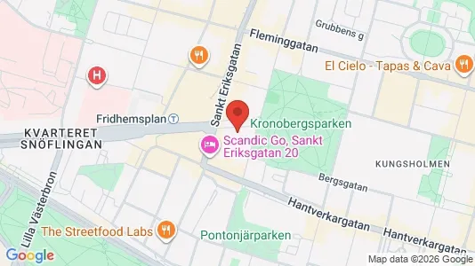 Apartments for rent i Kungsholmen - kort over placeringen