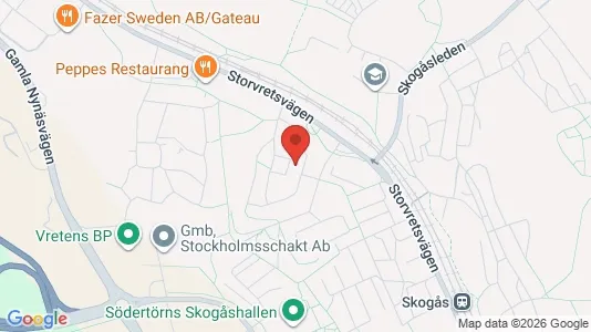 Apartments for rent i Huddinge - kort over placeringen