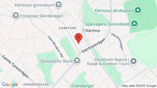 Apartments for rent i Stockholm South - kort over placeringen