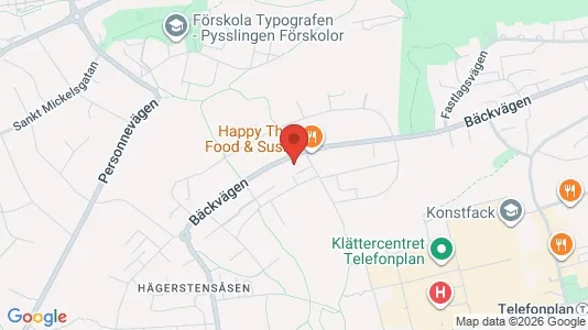 Apartments for rent i Stockholm South - kort over placeringen