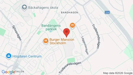 Apartments for rent i Stockholm South - kort over placeringen