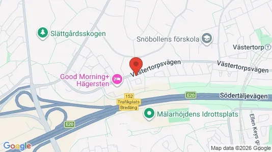 Apartments for rent i Stockholm South - kort over placeringen