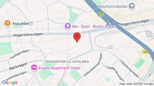Apartments for rent i Stockholm South - kort over placeringen