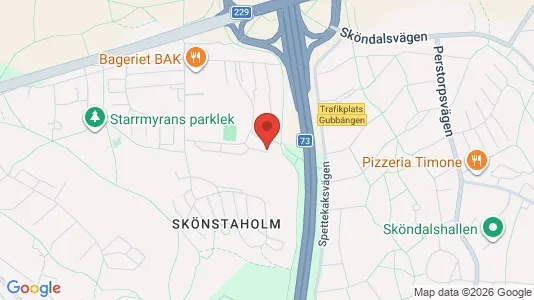 Apartments for rent i Stockholm South - kort over placeringen