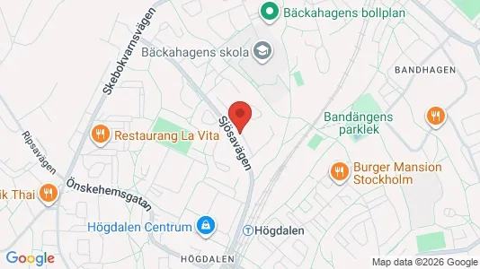 Apartments for rent i Stockholm South - kort over placeringen