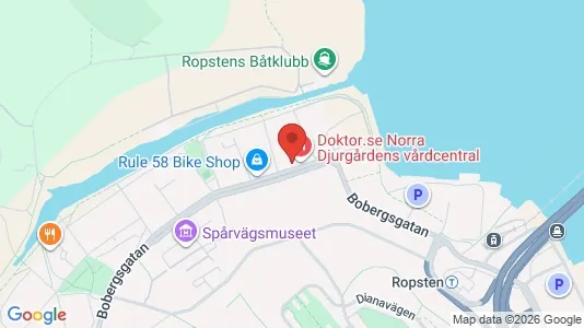 Apartments for rent i Gärdet/Djurgården - kort over placeringen