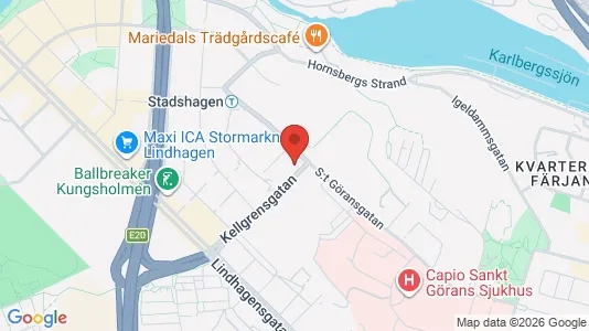 Apartments for rent i Kungsholmen - kort over placeringen