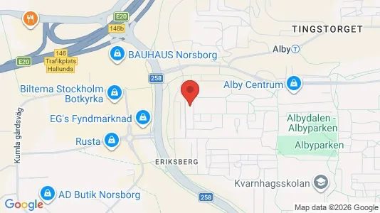 Apartments for rent i Botkyrka - kort over placeringen