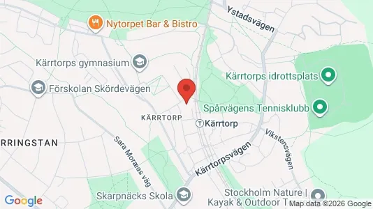 Apartments for rent i Stockholm South - kort over placeringen