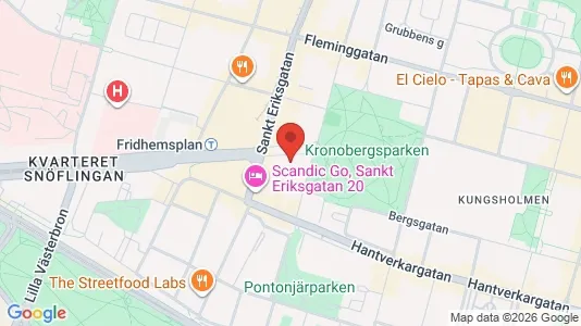 Apartments for rent i Kungsholmen - kort over placeringen