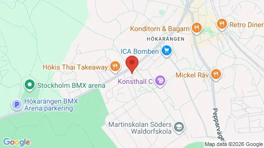 Apartments for rent i Stockholm South - kort over placeringen