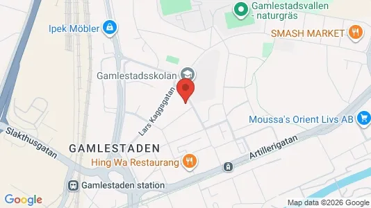 Apartments for rent i Gothenburg East - kort over placeringen