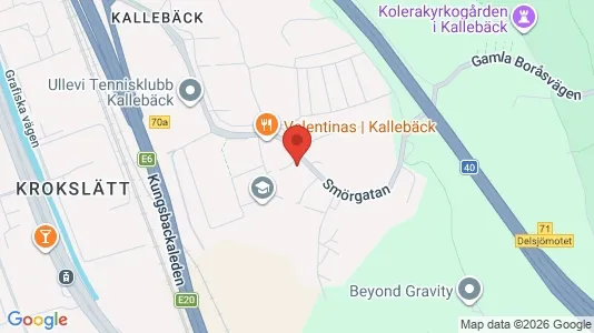 Apartments for rent i Örgryte-Härlanda - kort over placeringen
