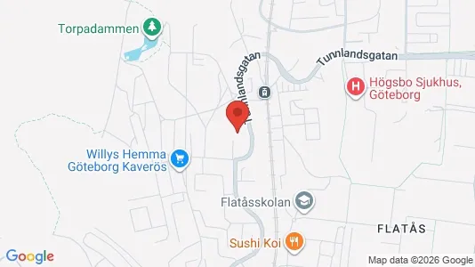 Apartments for rent i Askim-Frölunda-Högsbo - kort over placeringen
