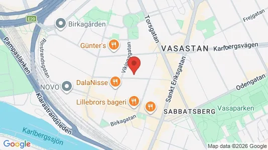 Apartments for rent i Vasastan - kort over placeringen