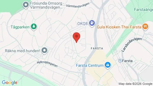 Apartments for rent i Stockholm South - kort over placeringen