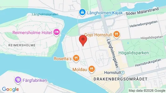 Apartments for rent i Södermalm - kort over placeringen
