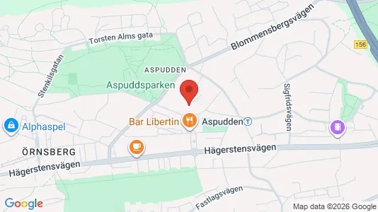 Apartments for rent i Stockholm South - kort over placeringen