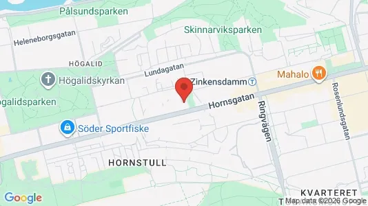 Apartments for rent i Södermalm - kort over placeringen