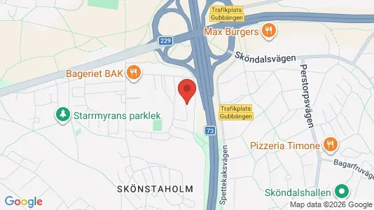 Apartments for rent i Stockholm South - kort over placeringen