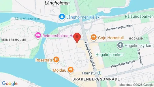 Apartments for rent i Södermalm - kort over placeringen