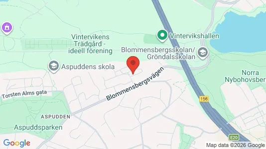 Apartments for rent i Stockholm South - kort over placeringen