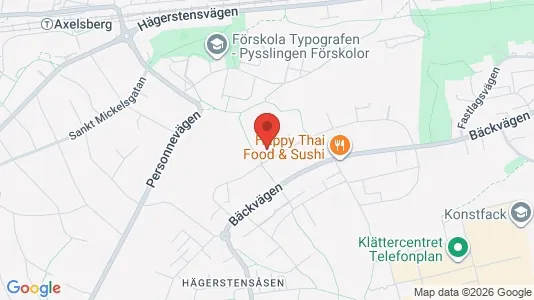 Apartments for rent i Stockholm South - kort over placeringen