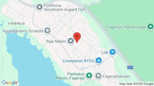 Apartments for rent i Stockholm South - kort over placeringen